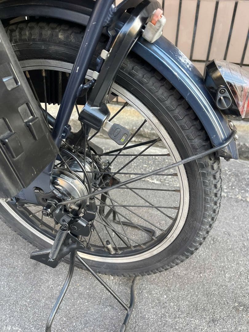 大阪限定16AhパナソニックGyutto電動アシスト自転車 チャイルドシート付き