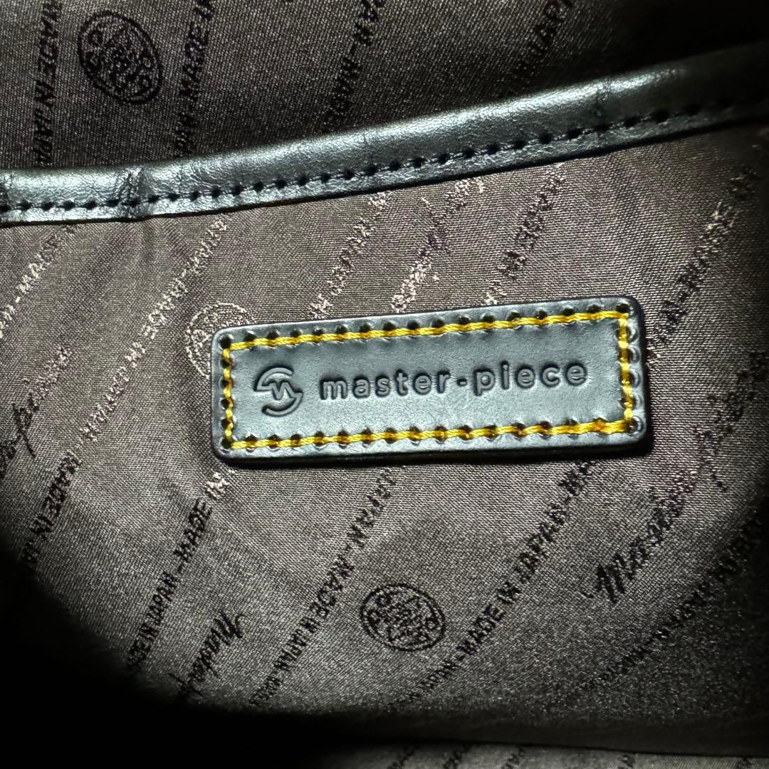 【極美品】master piece マスターピース 2WAYバッグ