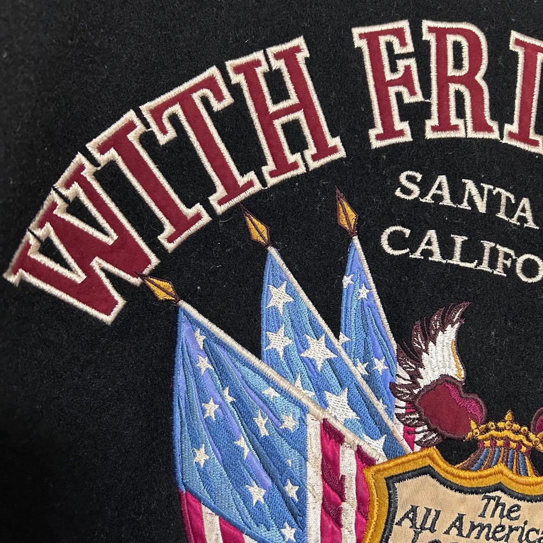 【専用】O'NEILL オニール【L】スタジャン バックロゴ レザー切替え 本革