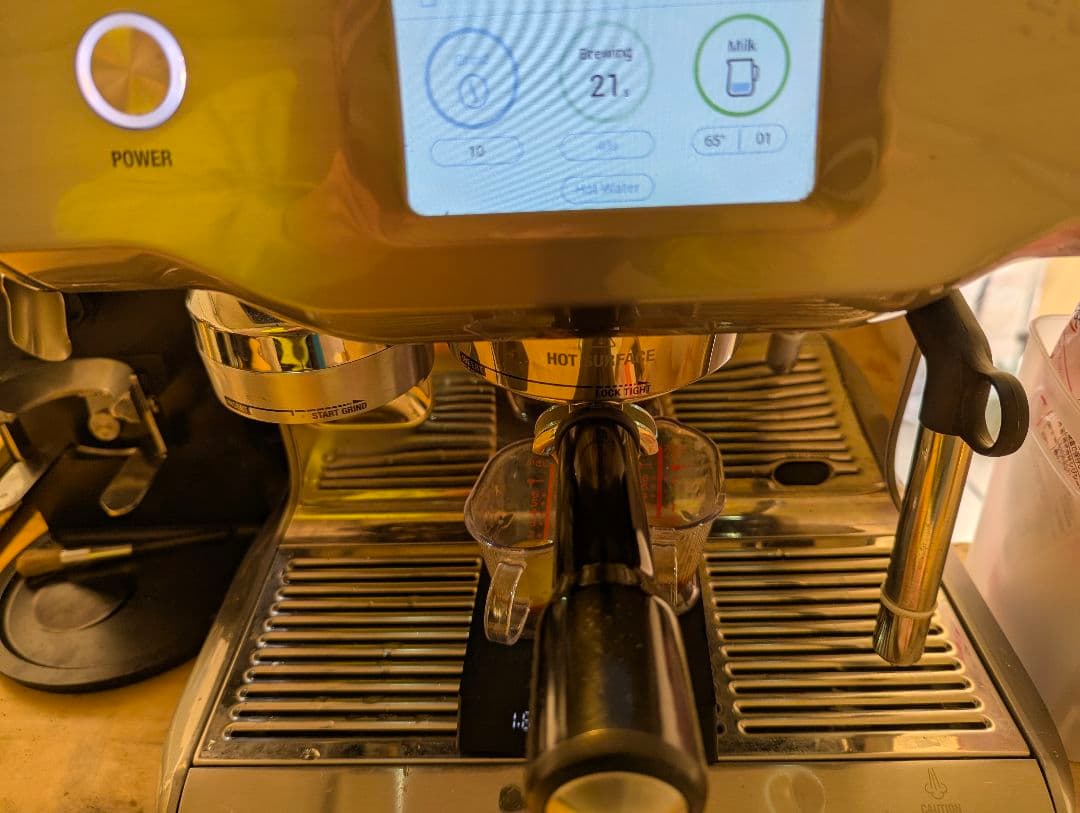 エスプレッソマシン　Sage breville oracle　変圧器セット