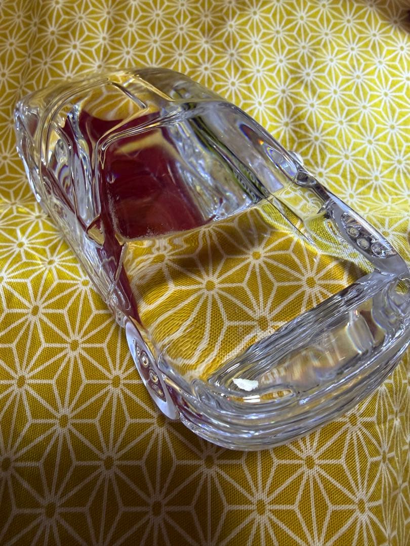 【非売品 】TOYOTAセラ HOYA ガラス クリスタルガラス オブジェ 置物