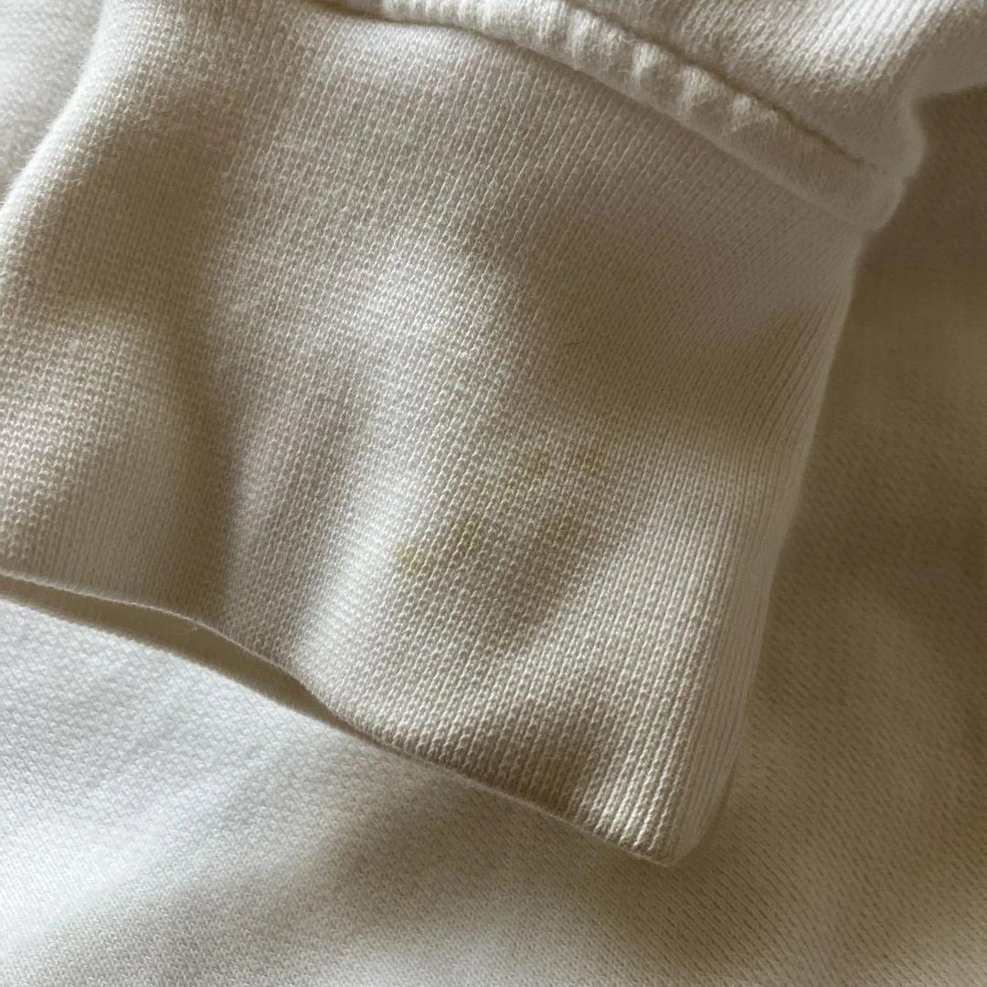 ACNE STUDIOS アクネストゥディオスロゴテープスウェットパーカー白S