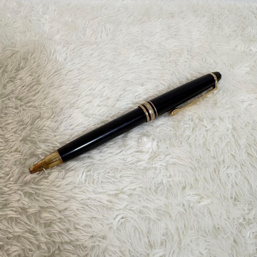 モンブラン ボールペン ブラック ゴールド ツイスト式 インク不良 ジャンク