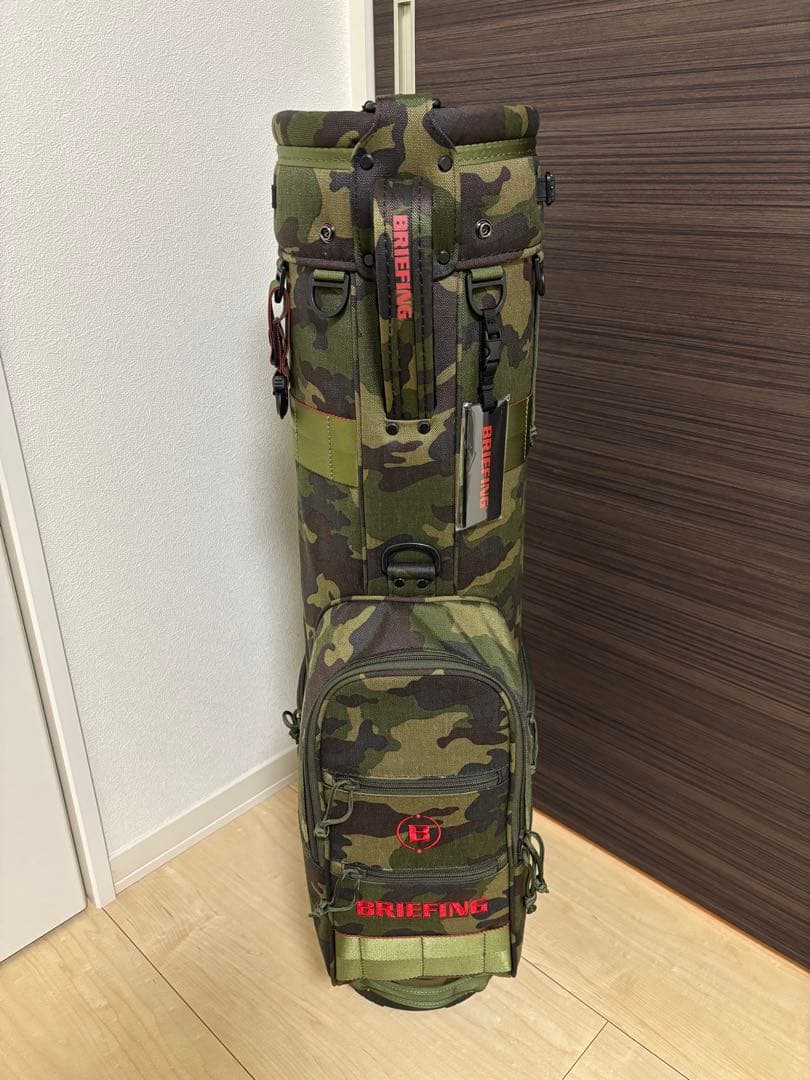 【新品未使用】BRIEFING ブリーフィング キャディバッグ CR-8 ゴルフ