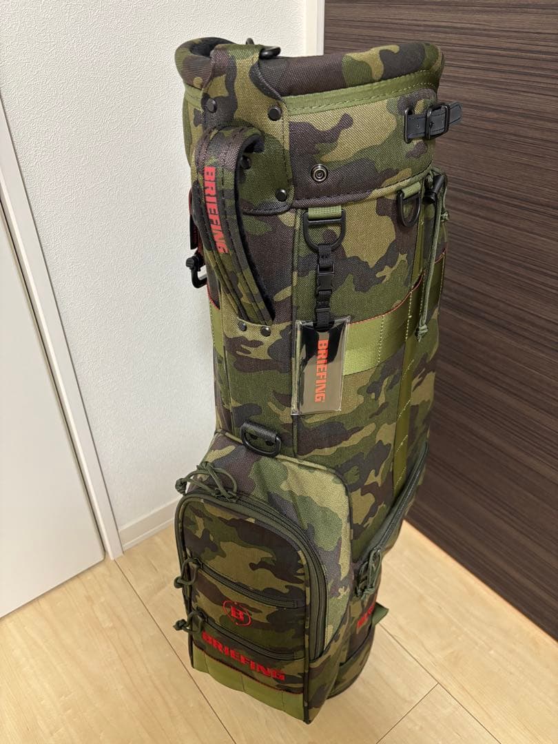 【新品未使用】BRIEFING ブリーフィング キャディバッグ CR-8 ゴルフ