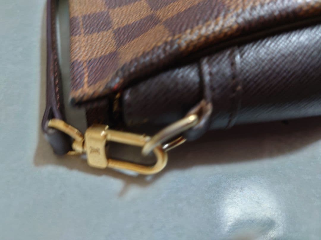 【美品】LOUIS VUITTON ダミエ　トゥルースメイクアップポーチ★