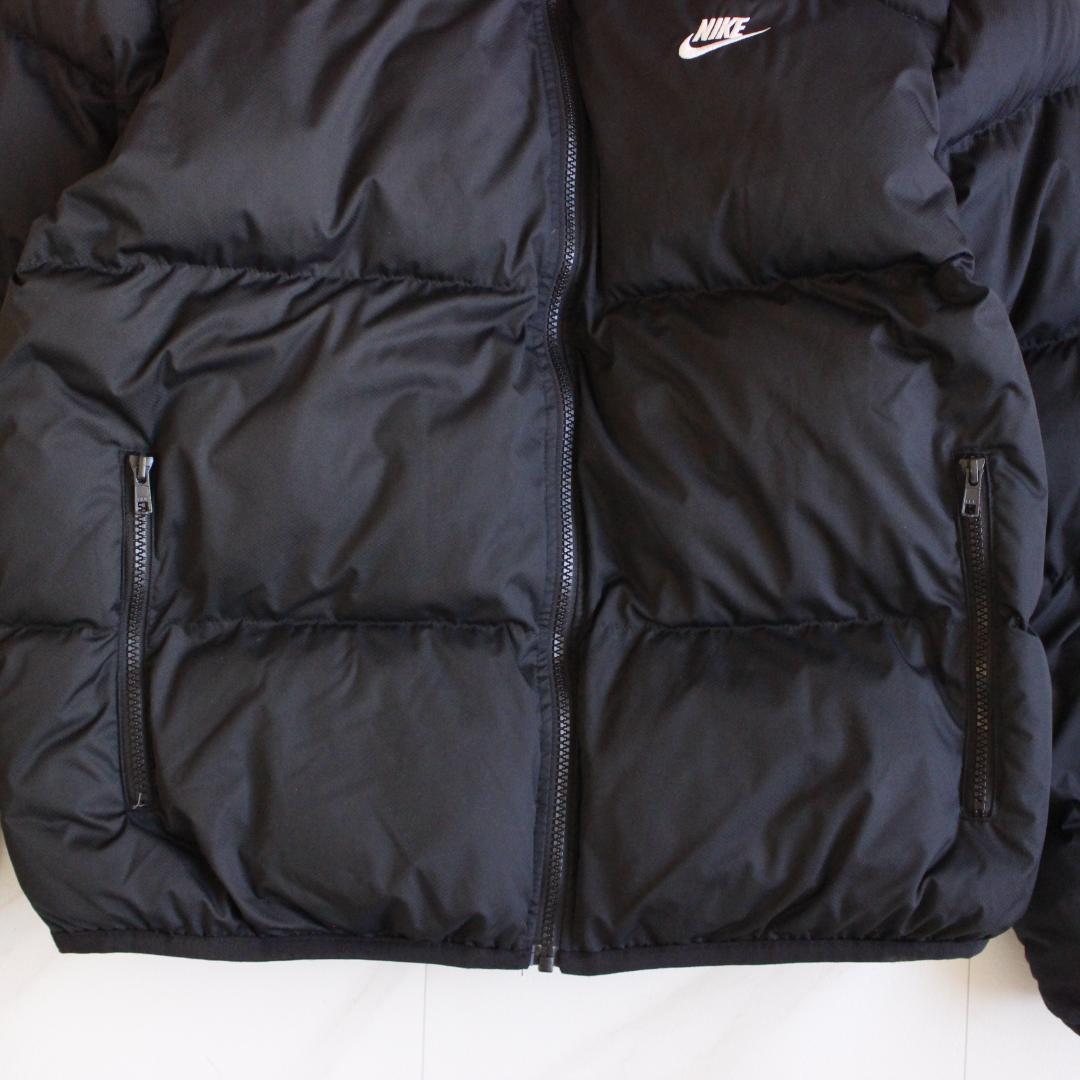NIKE プリマロフトパファージャケット Lサイズ ヌプシ ブラック ロゴ刺繡
