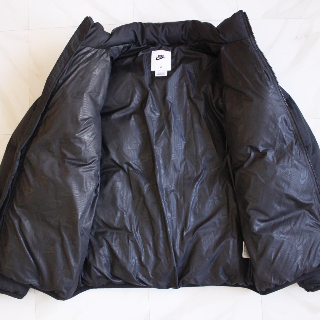 NIKE プリマロフトパファージャケット Lサイズ ヌプシ ブラック ロゴ刺繡