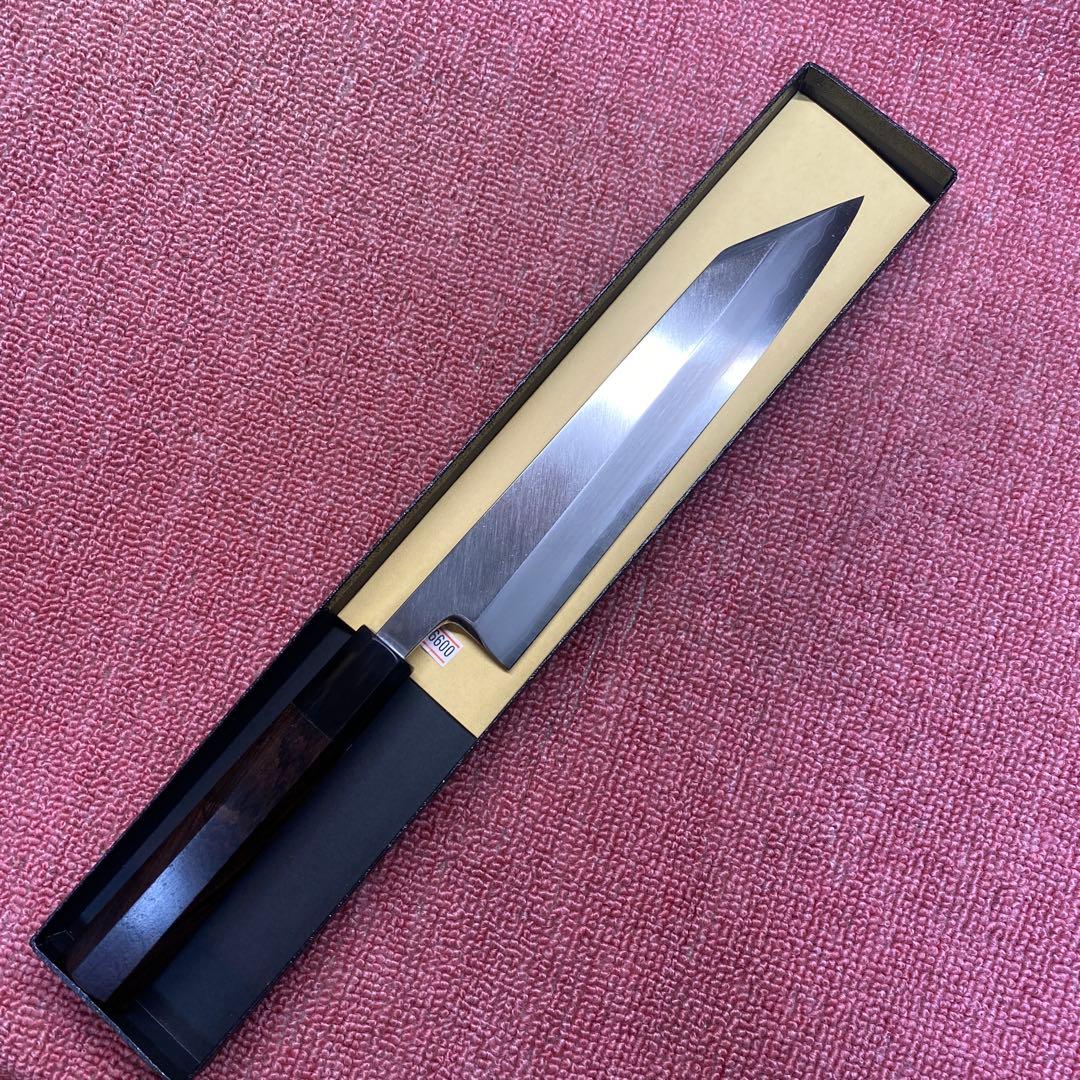 銀三　勘所切付型特製万能和包丁　210㎜ 7寸