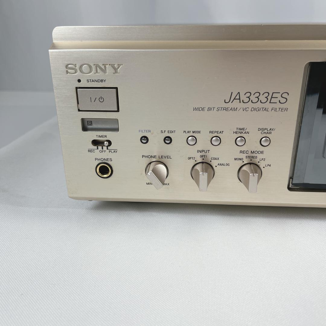 希少☘️　SONY ソニー MDデッキ レコーダー MDS-JA333ES