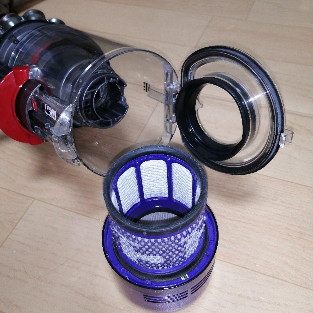 ダイソン V11 SV14本体 強化トリガー交換 分解清掃済みバッテリー72分