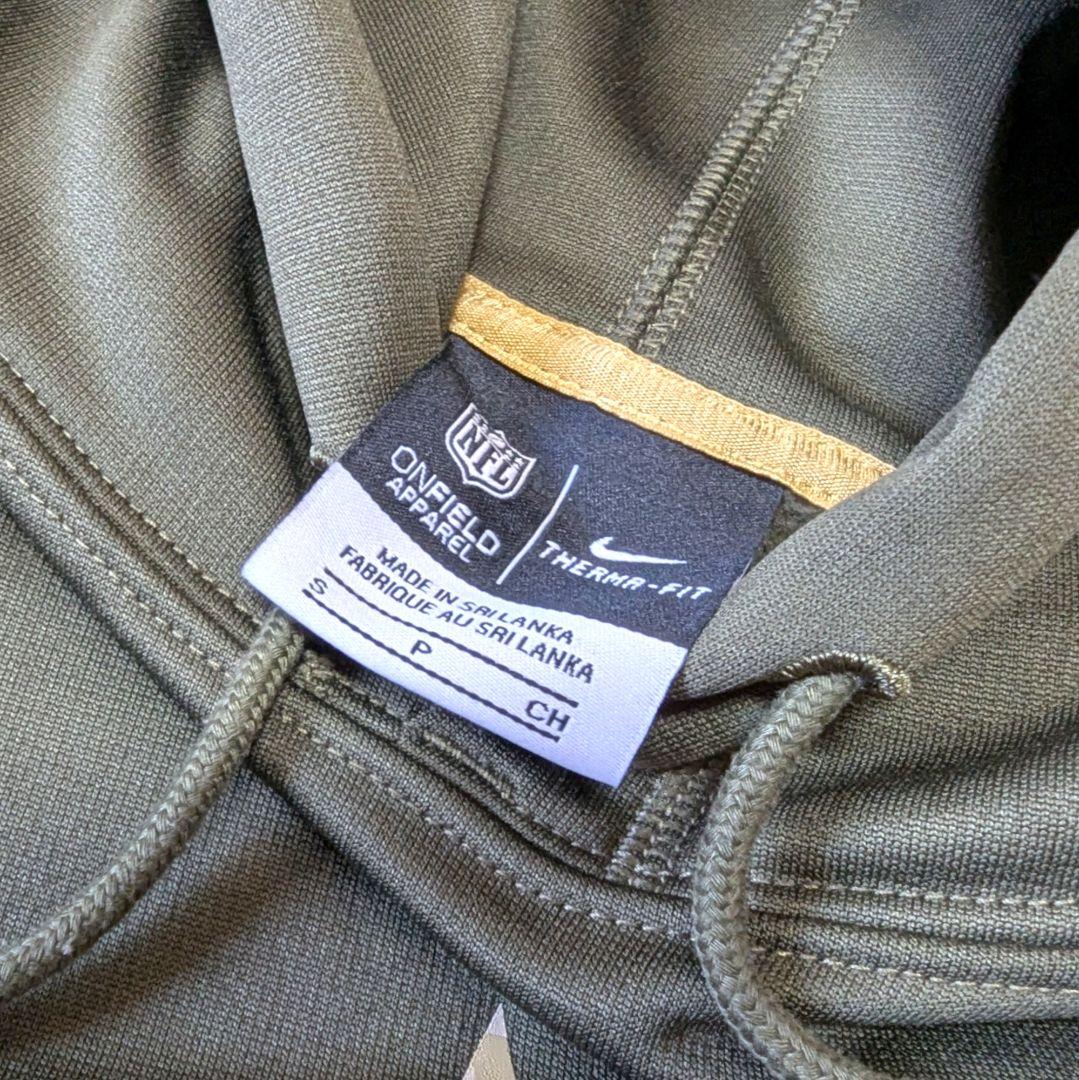 NIKEナイキNFLダラスカウボーイズUSA米軍コラボワッペンミリタリーカーキ