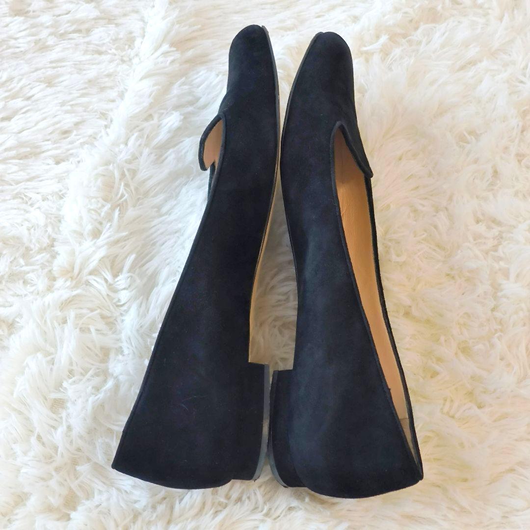 MANOLO BLAHNIK マノロブラニク スエード フラットシューズ