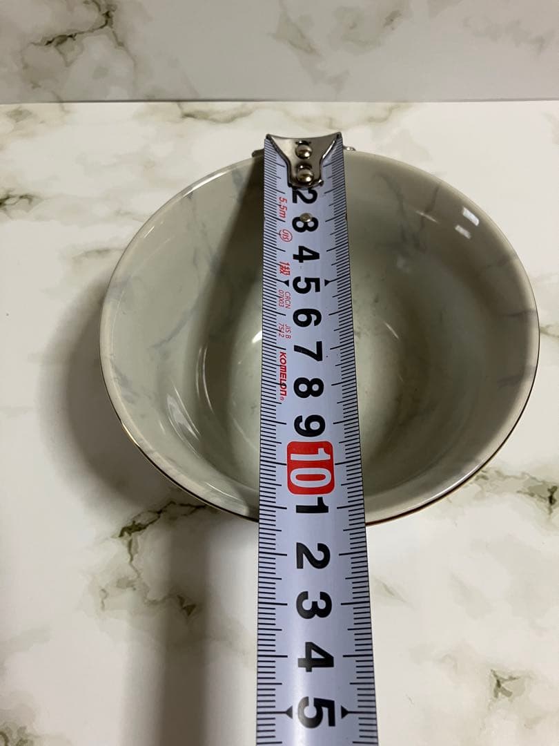 金ふちマーブル皿　15皿セット