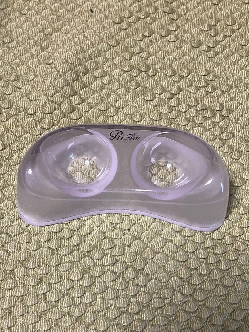 美品/リファ/フェイスローラー ゴールドと赤のグラデーション