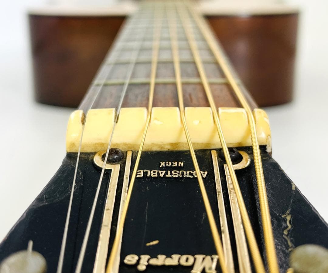 1970年代 ビンテージ Morris W-15 低弦高 寺田楽器【整備品】