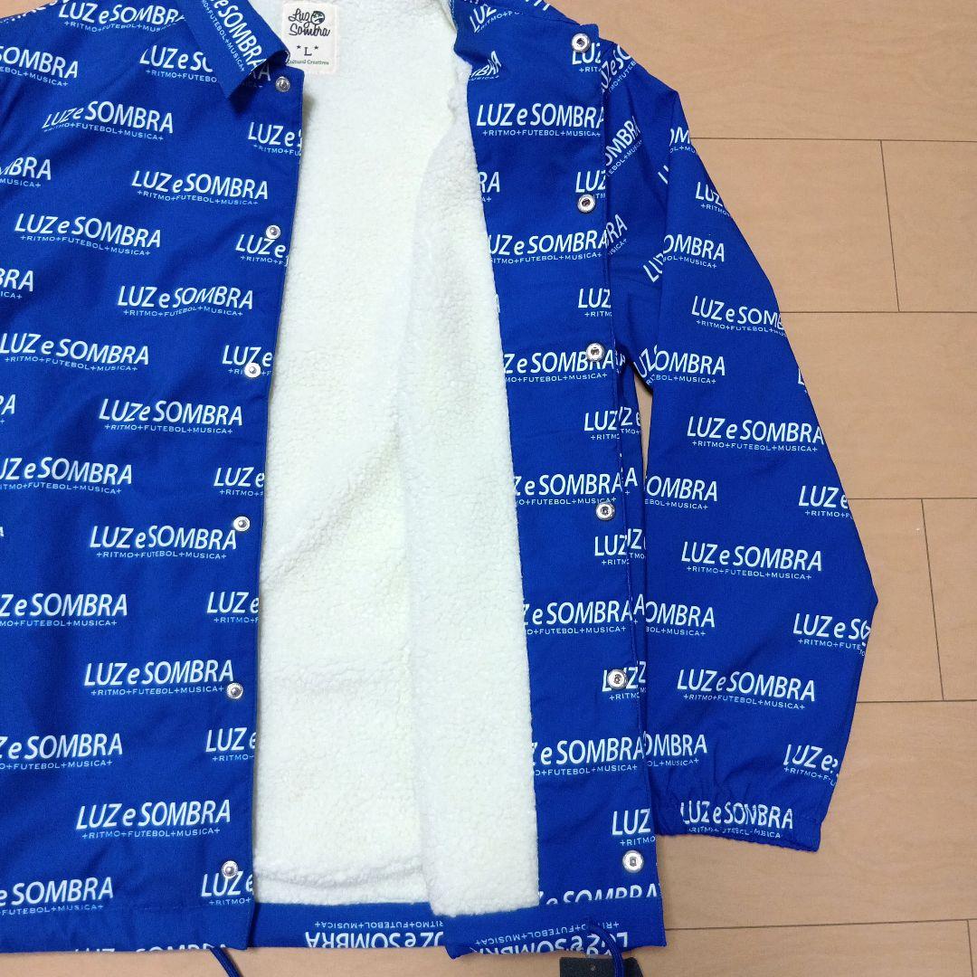 【新品未使用】ルースイソンラ 昇華 コーチ ジャケット 青 L ボア レア