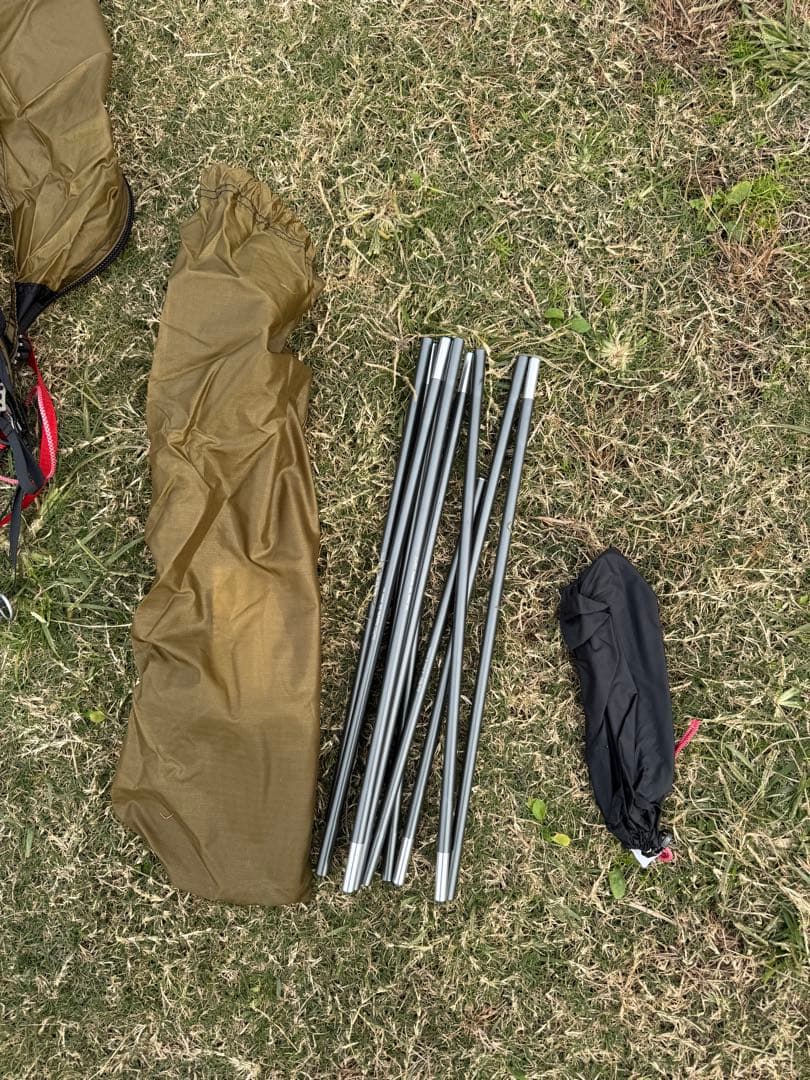 アトラス中古+ベスタビュール中古　ヒルバーグ　hilleberg サンド