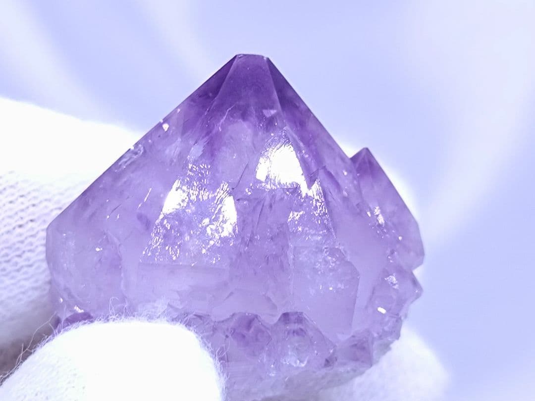 高品質　カクタスアメジスト　南アフリカ産　サボテン　フェアリー　スピリット　③