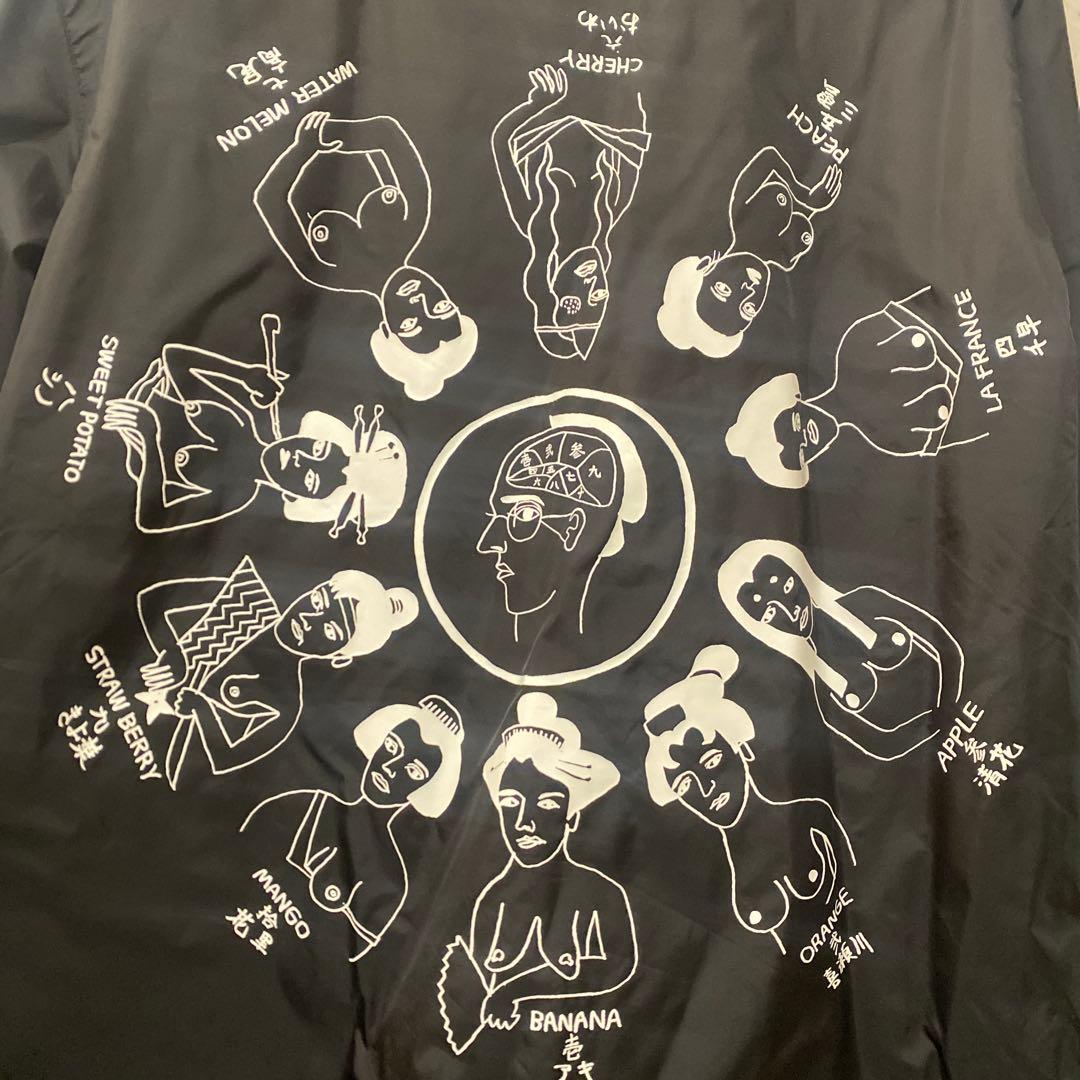 希少　コーチジャケット ブラック デザイナーズ　エロ　個性　小法師隆平