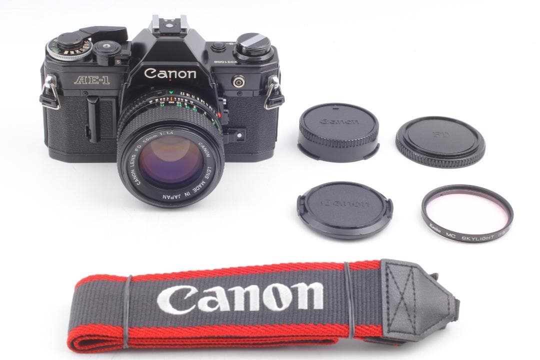 Canon AE-1 New FD 50mm F1.4 フィルム一眼レフカメラ