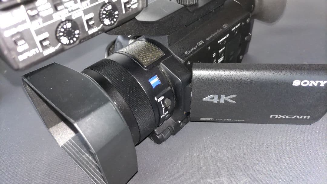 SONY HXR-NX80 本体、マイク、バッテリー