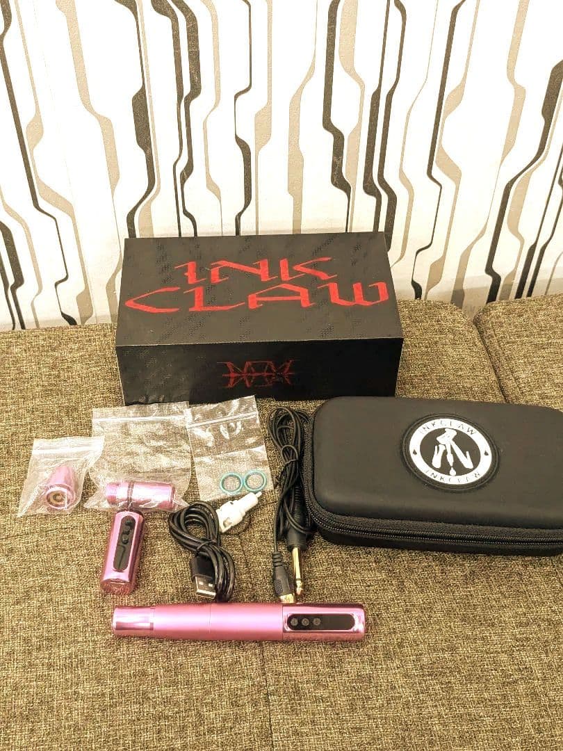 インククロウ ワイヤレスTiny Tattoo Pen Machine