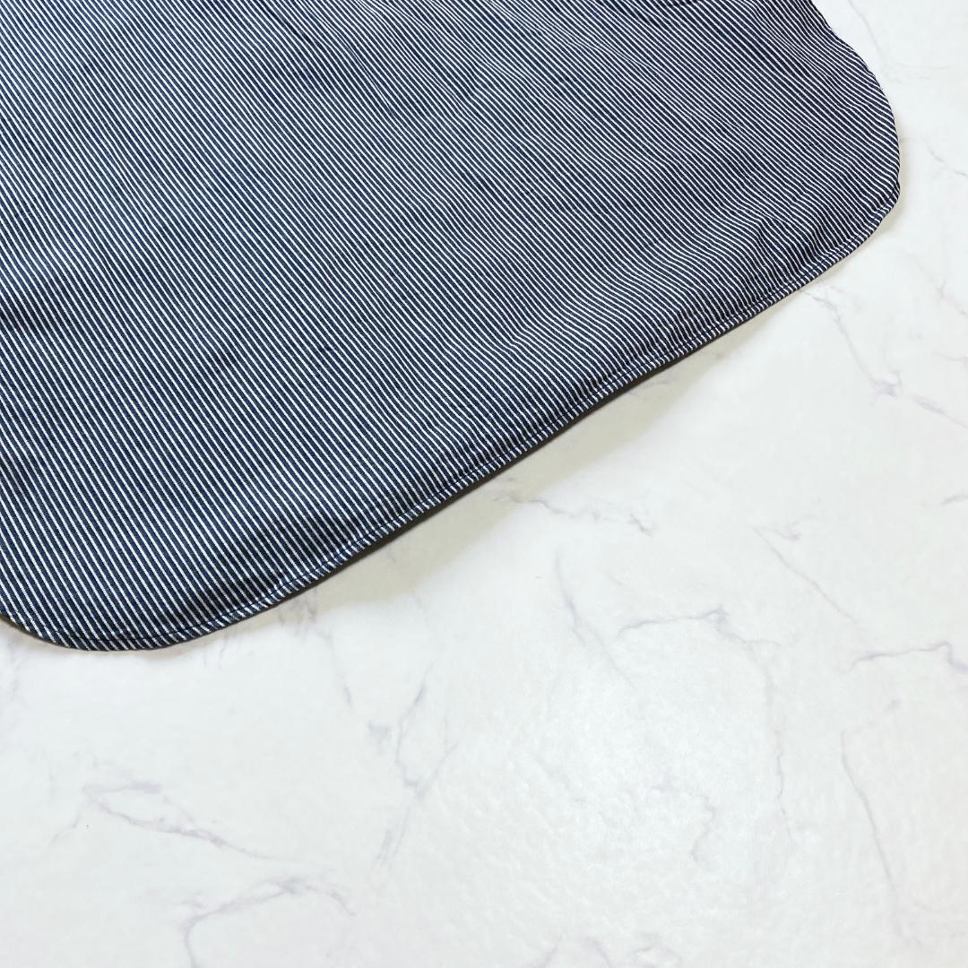 美品✨45R ONEONE いろいろデニムのプルフリルチュニック インディゴ