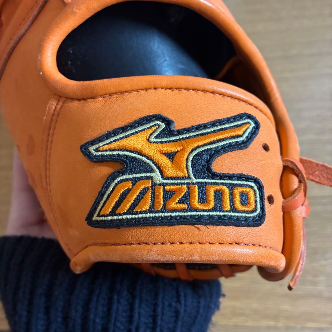 ミズノ ガチ 一般軟式 ファーストミット 左投げ 極美品 一部汚れあり