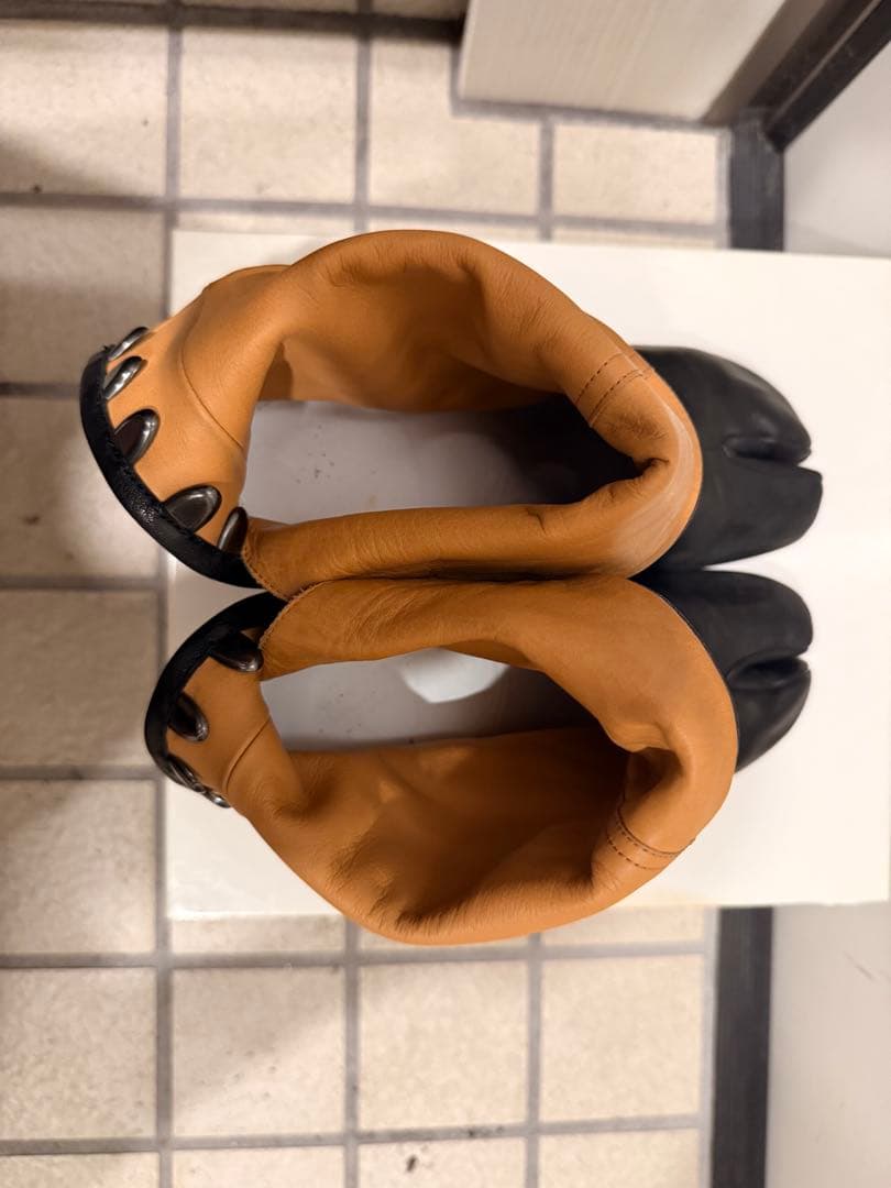 Maison Margiela 足袋ブーツ ブラック 38 ヒール 箱あり正規品