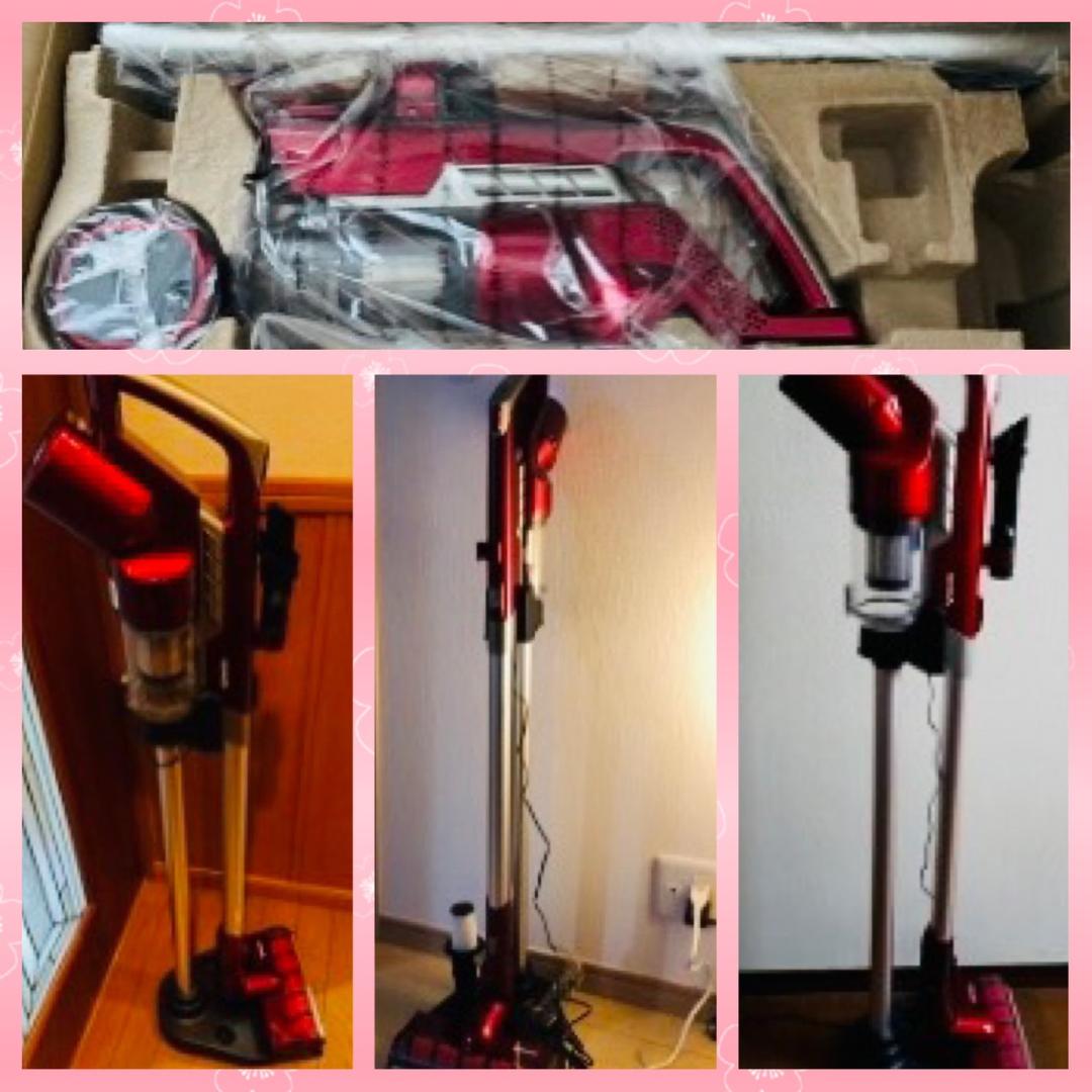 ❤充電台付き専用収納スタンド付属❣床やカーペットを傷付けない仕様♪❤掃除機