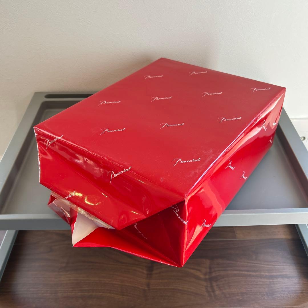 【新品同様】Baccarat バカラ いななく馬　箱付き　オブジェ