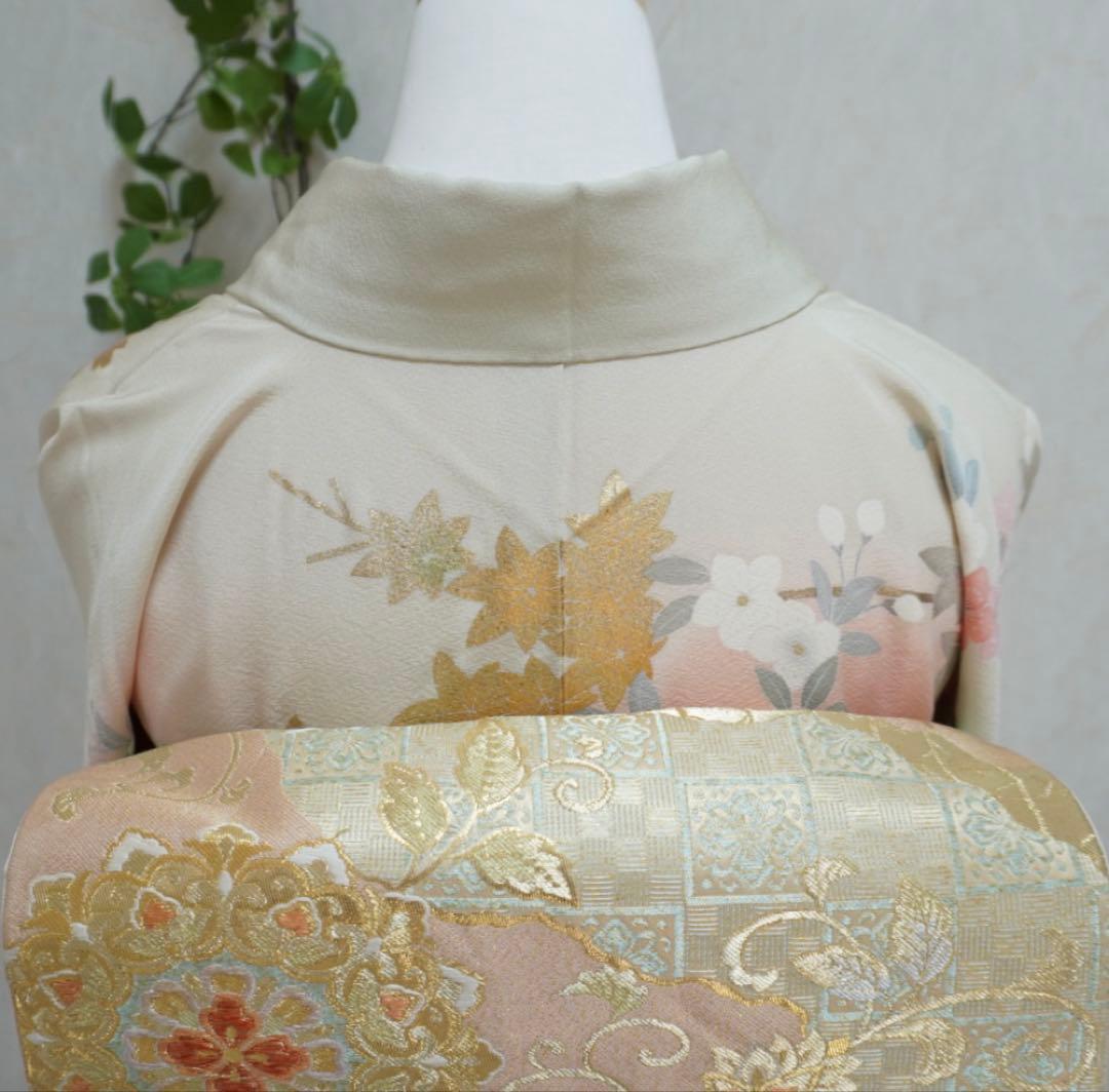 訪問着フルセット　288▪︎ 正絹　卒業式　入学式　お宮参り七五三　披露宴