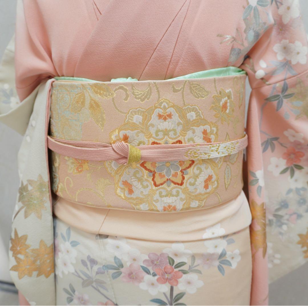 訪問着フルセット　288▪︎ 正絹　卒業式　入学式　お宮参り七五三　披露宴