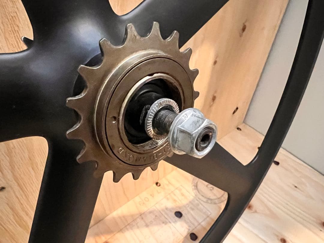 【新品未使用】FUN 700C X5 ホイール マットブラック リア