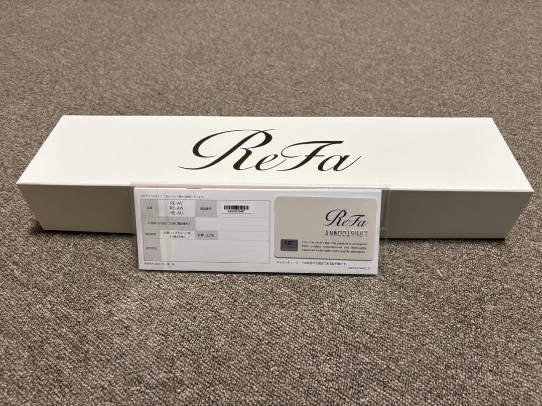 ReFa カールアイロン 38 ホワイト