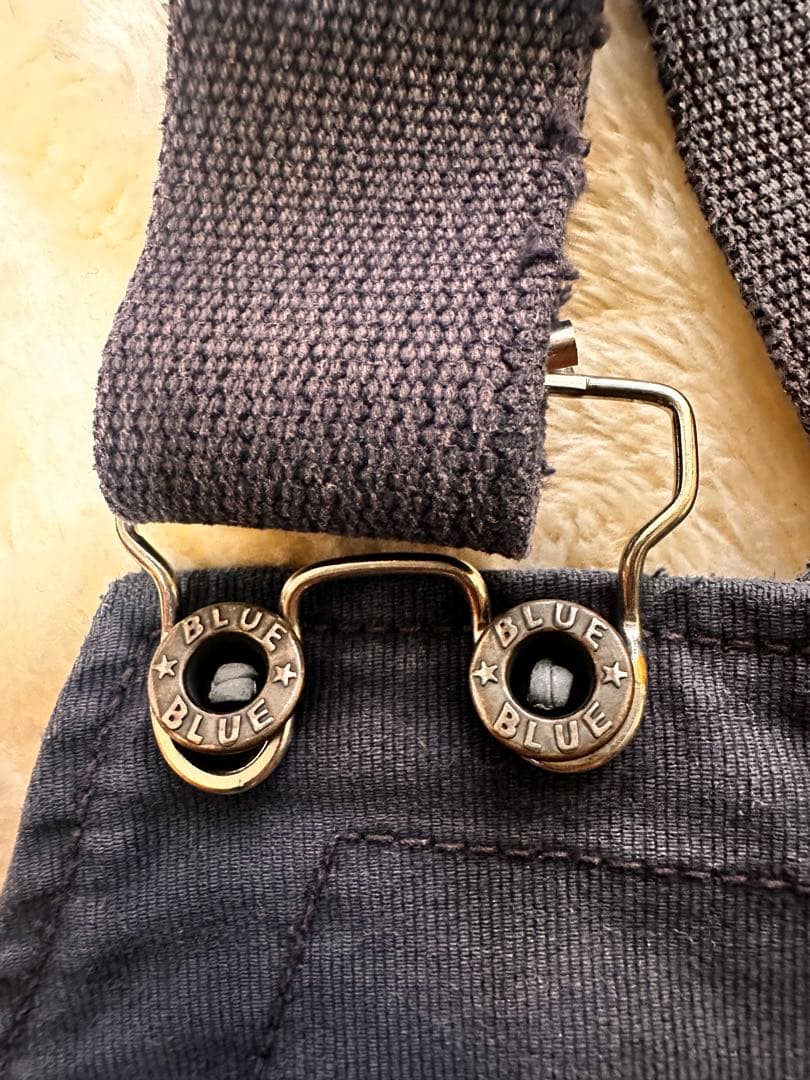 blue blue オーバーオール