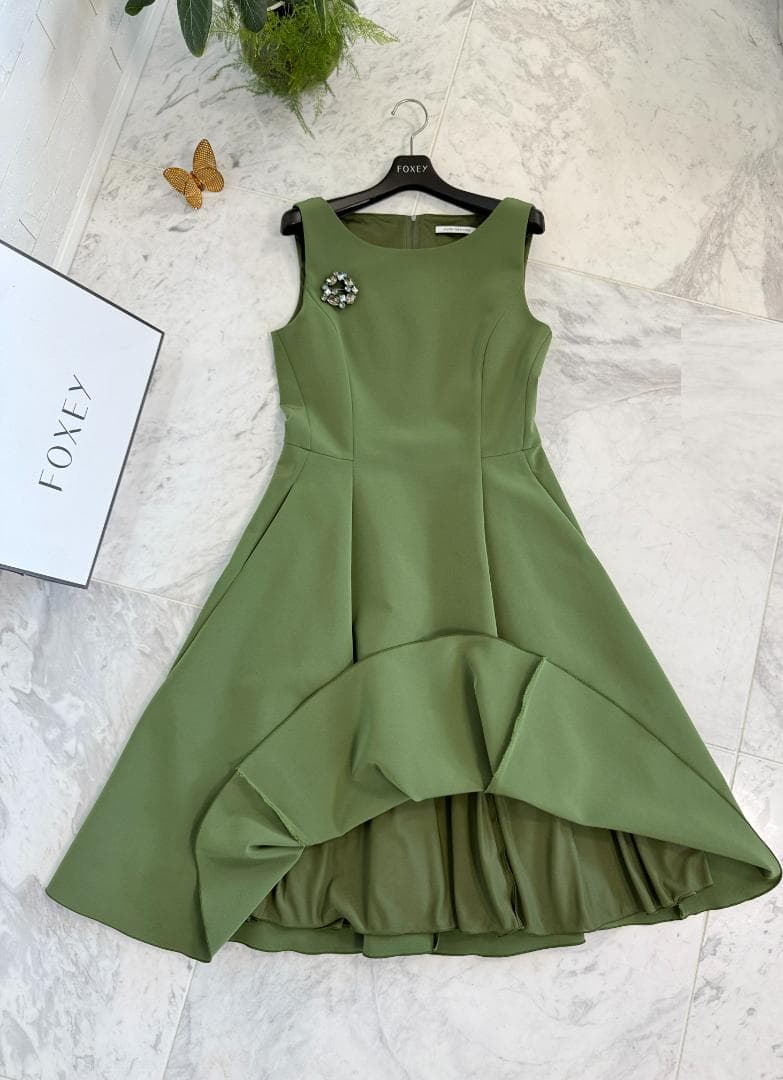 未使用級★ FOXEY/フォクシー セビリアドレス 40 SE掲載 '22年商品