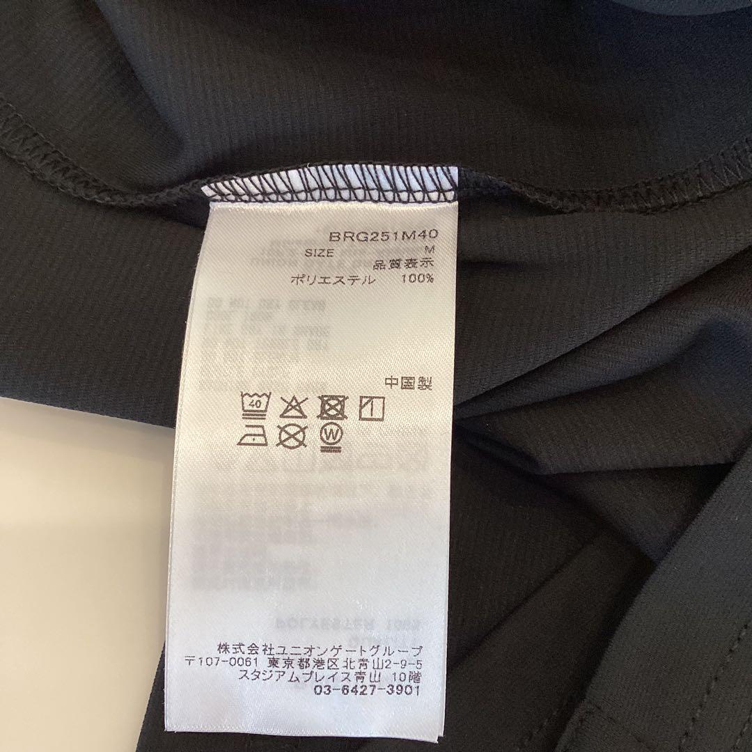 新作　BRIEFING MINI 3D LOGO HIGHNECK ブラックM