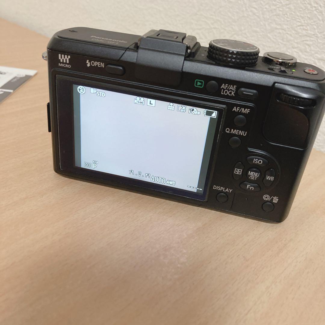 美品　Panasonic LUMIX DMC-GF1 ブラック　一眼レフ