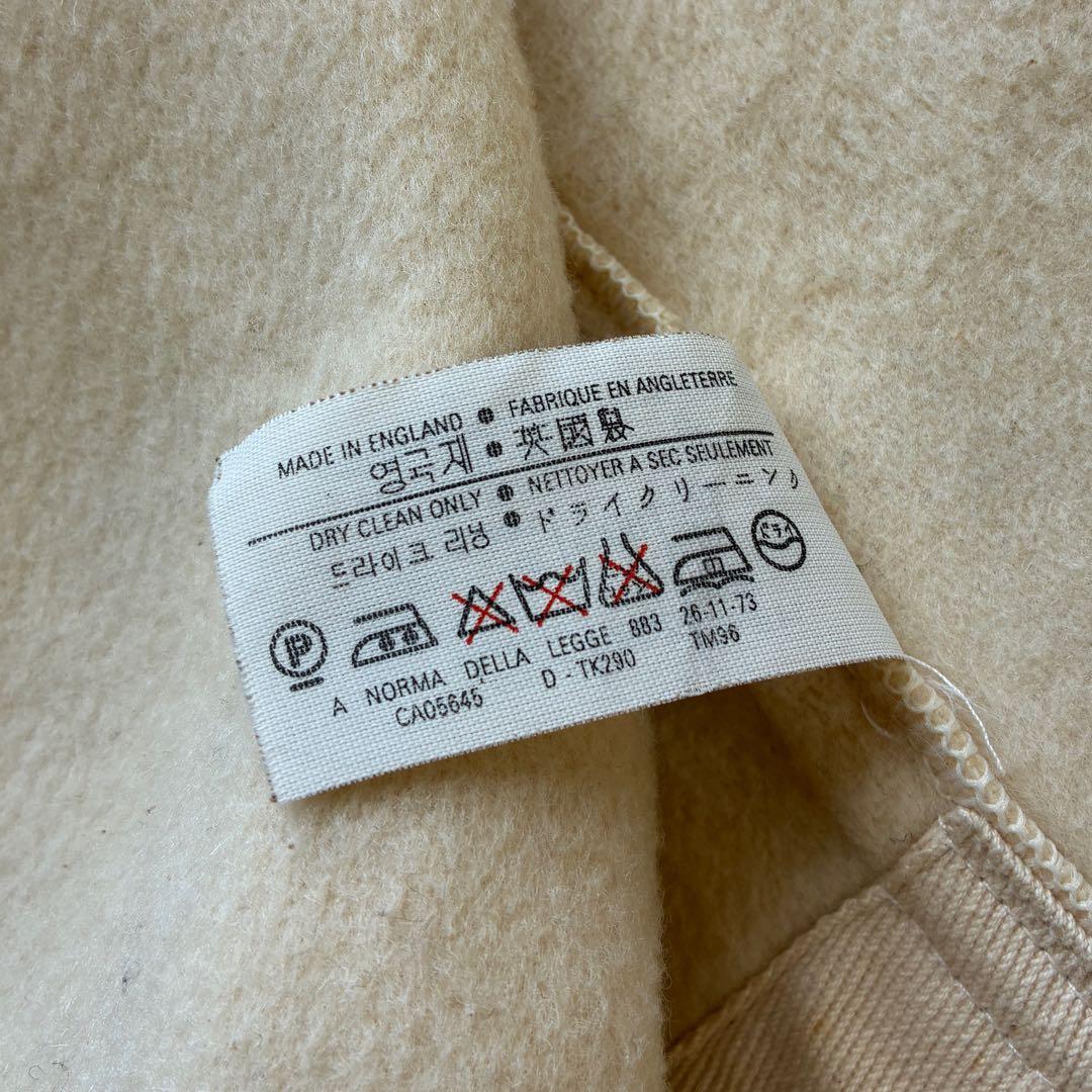 90's 英国製 Gloverall ダッフルコート アイボリー S 白タグ