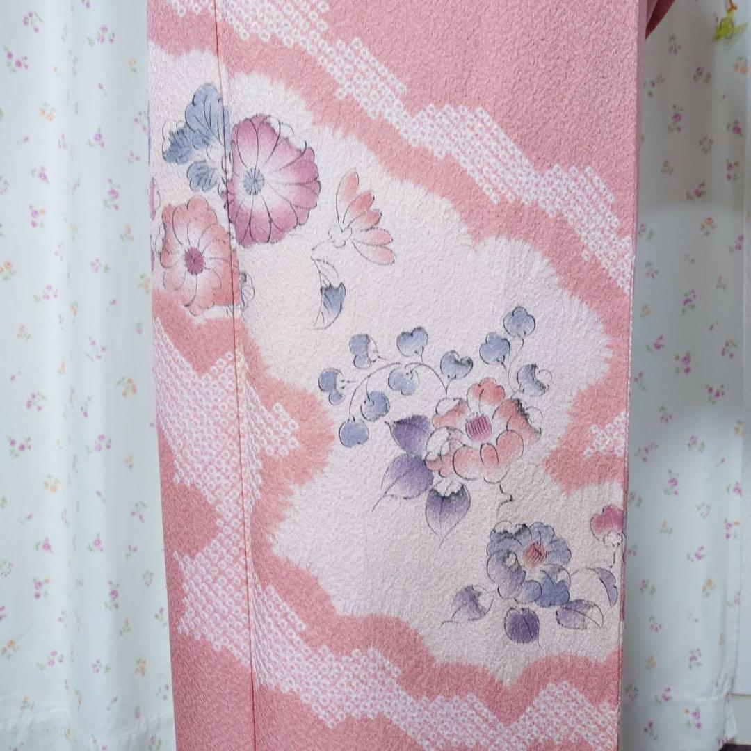 ゆ*り様 袷　正絹　辻が花　訪問着　フルセット　卒業式　入学式　七五三