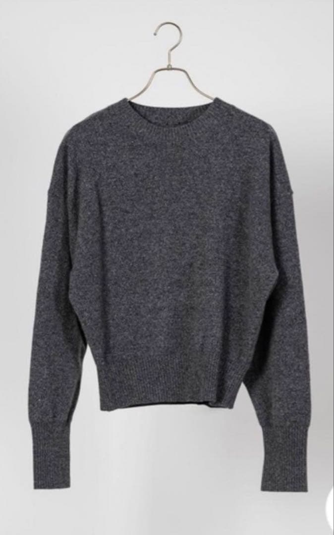 Apartment Three カシミヤブレンドセーター　襟取り外し可