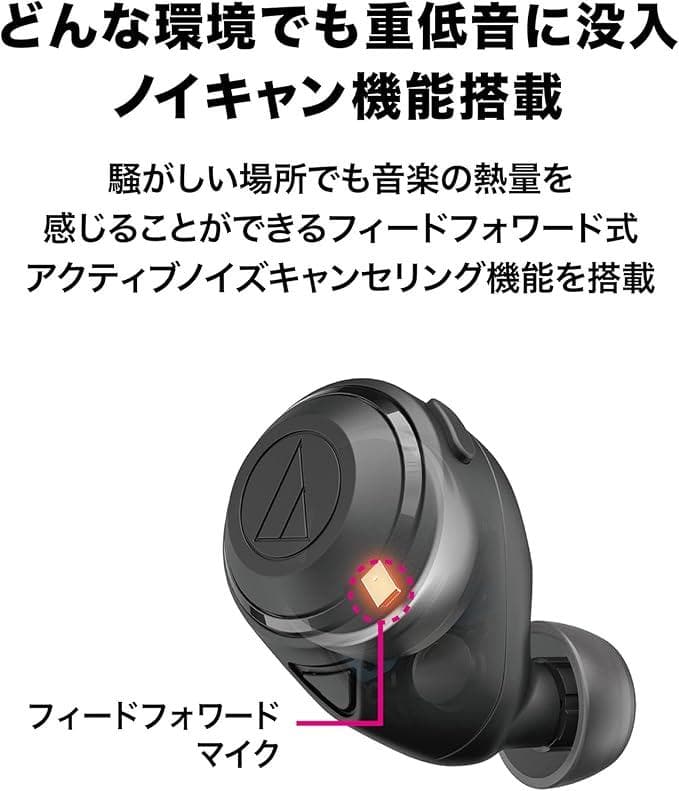 新品：audio-technica SOLID BASS ATH-CKS50TW