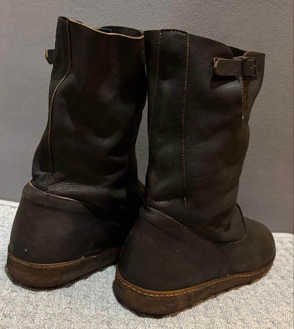 EL Londo GLORIA BRATO ダークブラウングレー エンジニア