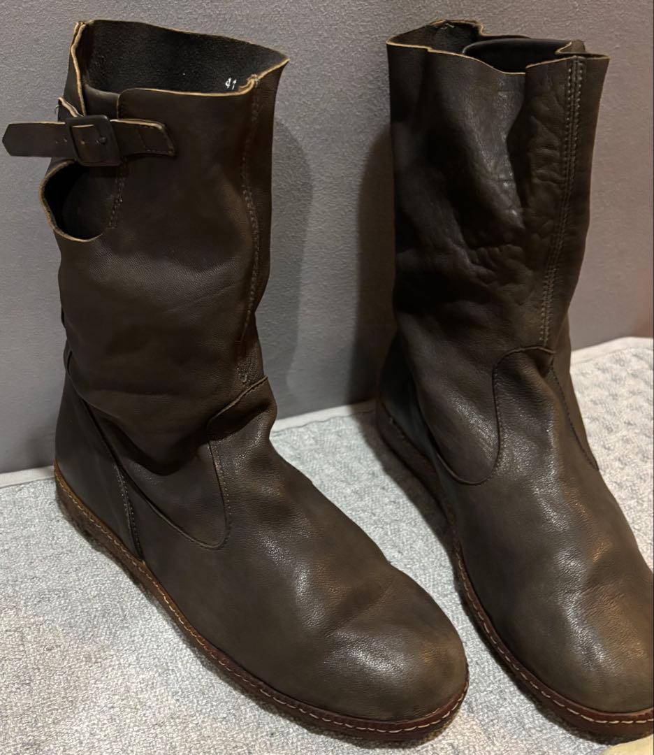 EL Londo GLORIA BRATO ダークブラウングレー エンジニア