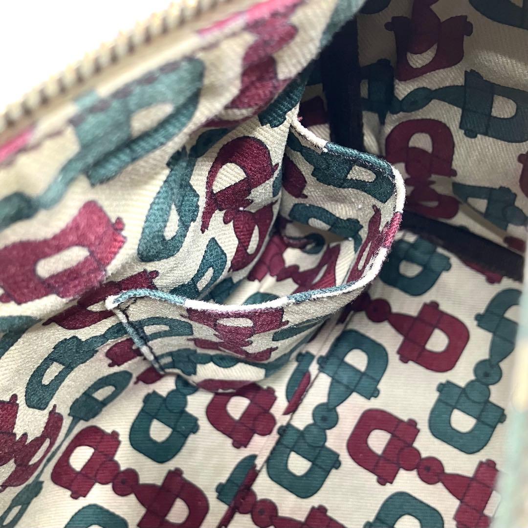 GUCCI グッチ ミニボストンバッグ ハンドバッグ グッチシマ アイボリー