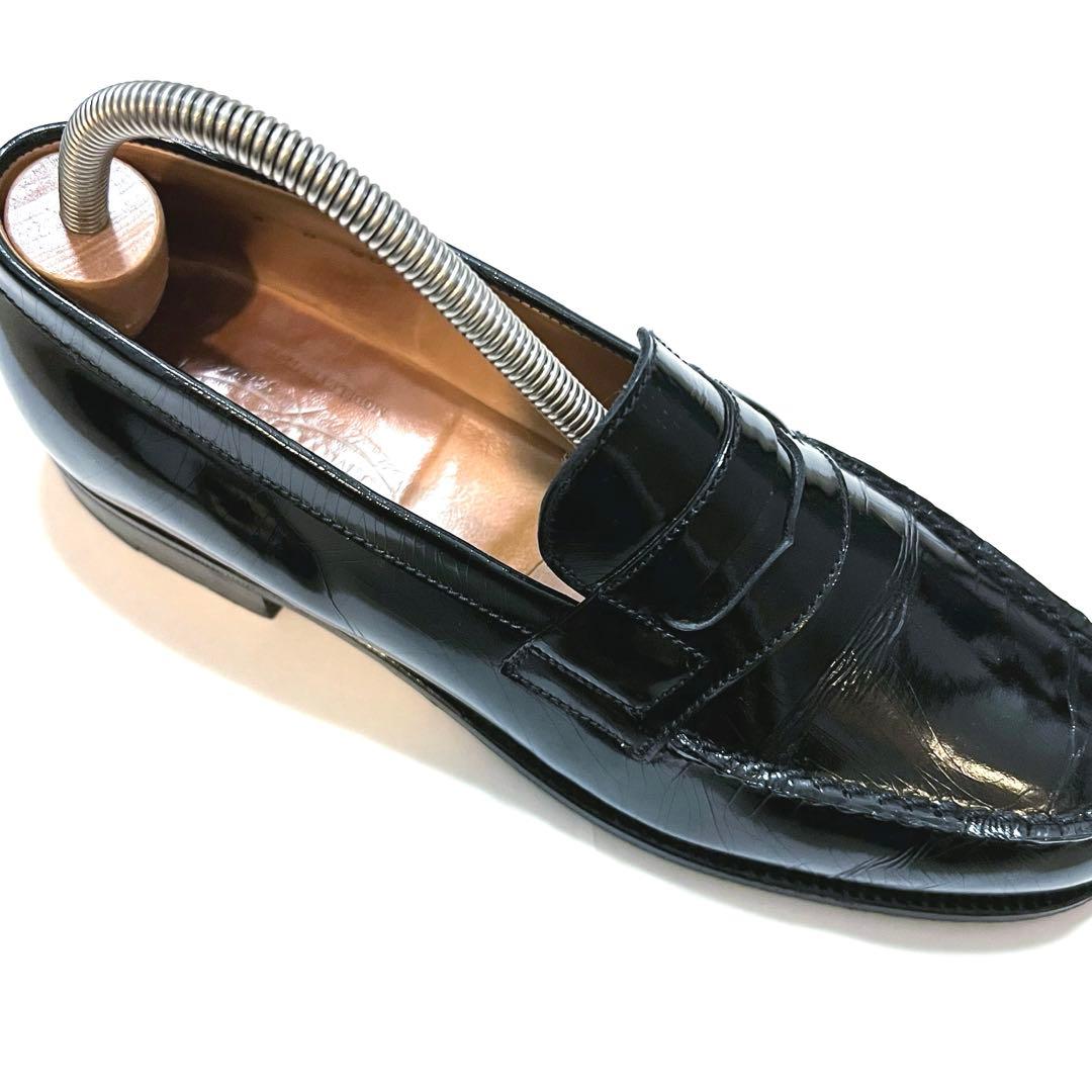 JMウエストン　ローファー　エナメル　旧ロゴ　23cm 3B