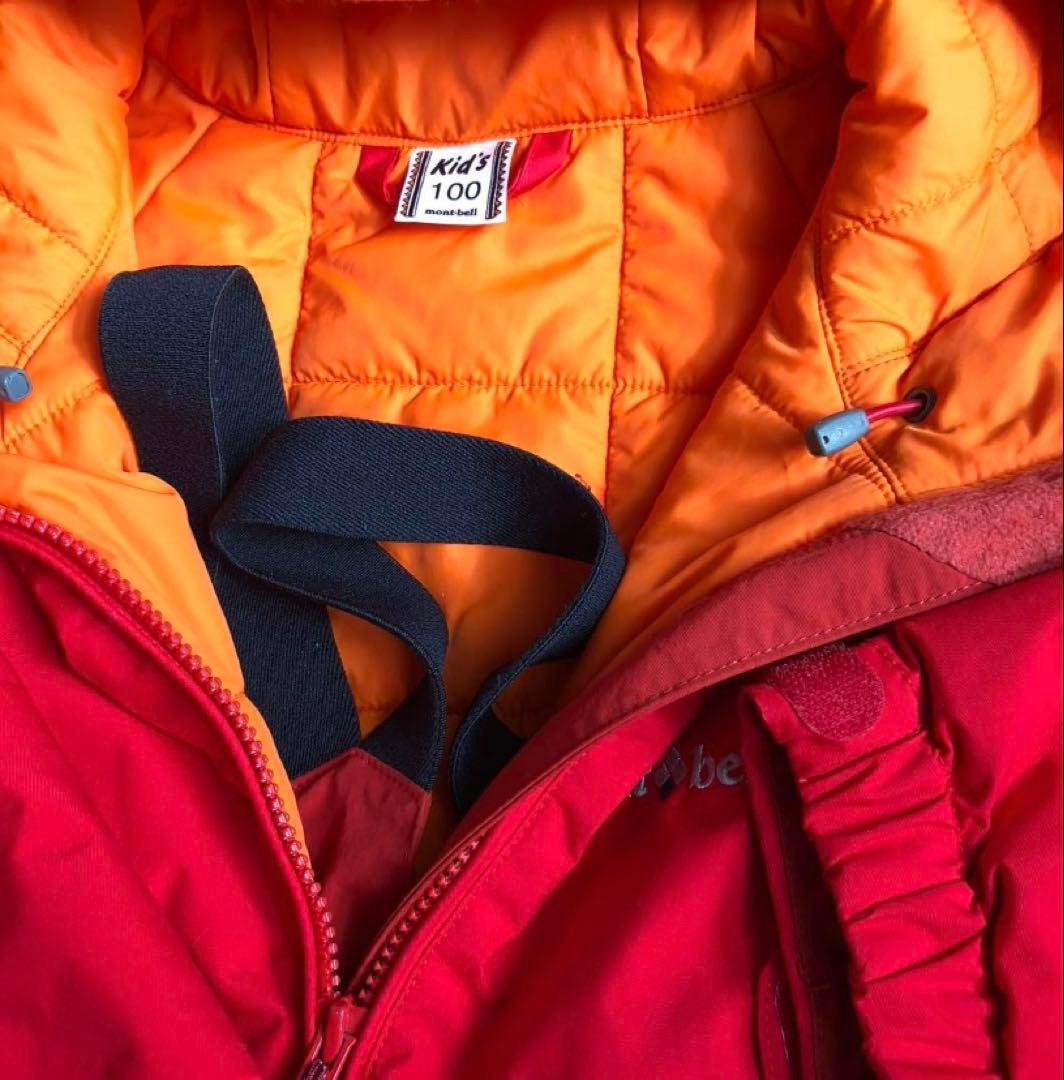 モンベルmont-bell パウダーカバーオール100