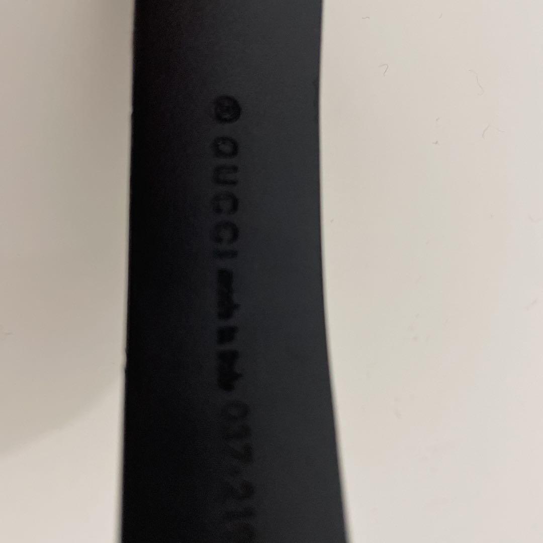 【極美品】GUCCI レディース　ベルト　黒